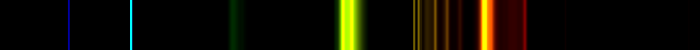 Spektrum einer Energiesparlampe (3700-7500Å)