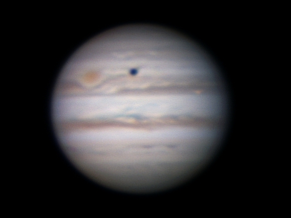 Jupiter mit Schatten von Ganymed