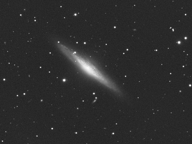 First-Light-Aufnahme NGC2683
