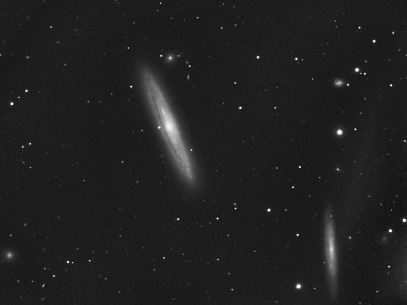 Galaxien NGC4216 und NGC4206