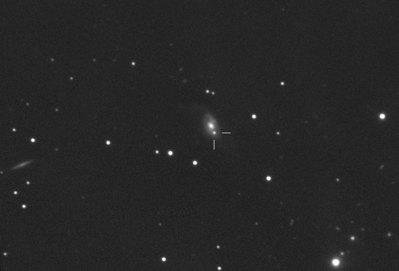 Supernova PTF11hub in PGC45903