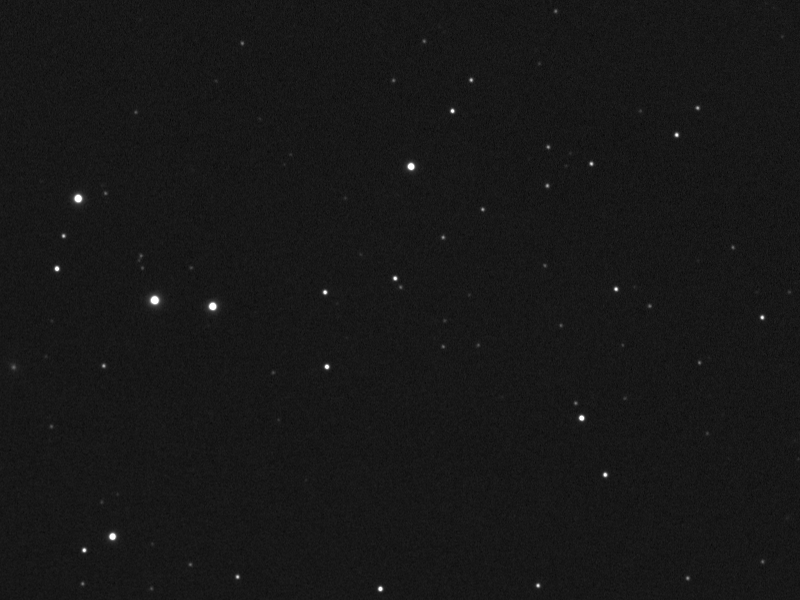 Kleinplanet (398) Admete im Sternbild Wassermann - Blinkbild