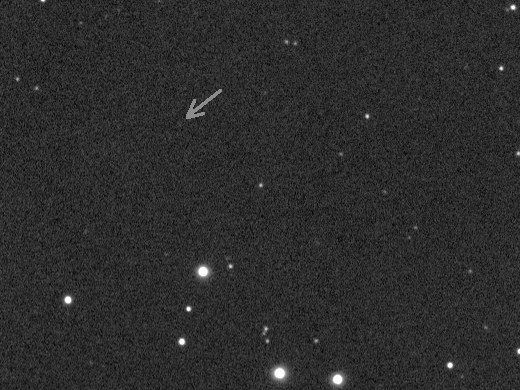 Kleinplanet (50005) 2000 AW18 - Blinkbild
