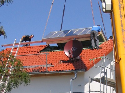 Schiebedach fliegt