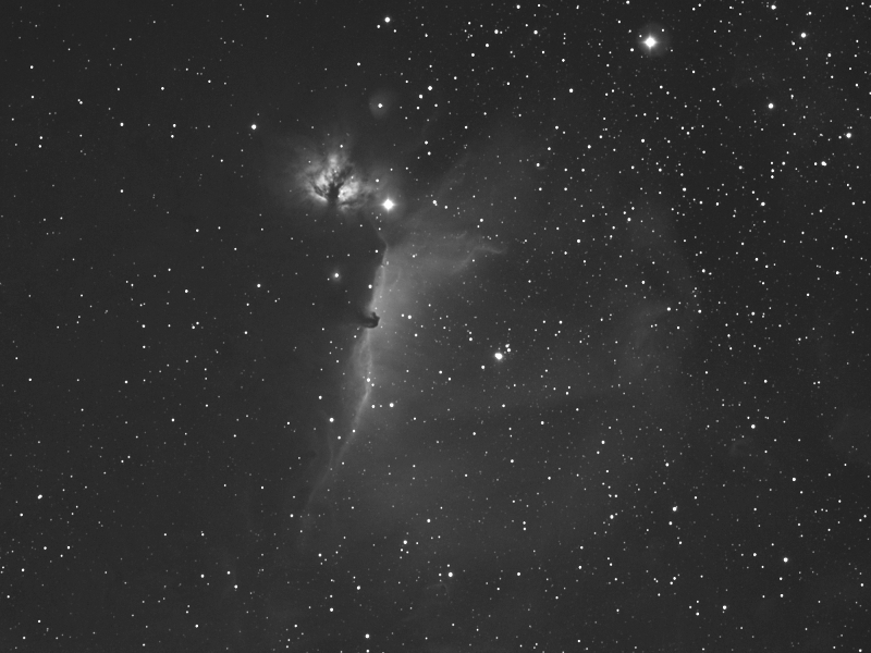 Flammen- und Pferdekopfnebel NGC2024, IC434/B33