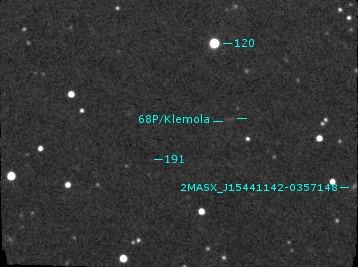 Komet 68P/Klemola