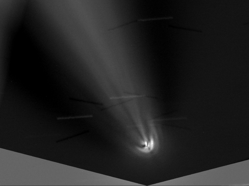 Komet C/2020 F3 NEOWISE am 19.07.2020 Larson-Sekanina-Filter