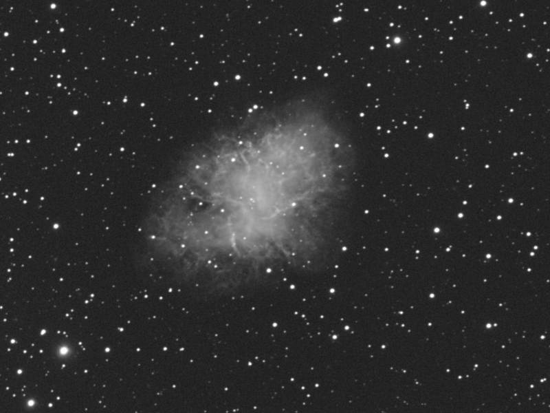 Supernovarest M 1 in Tau