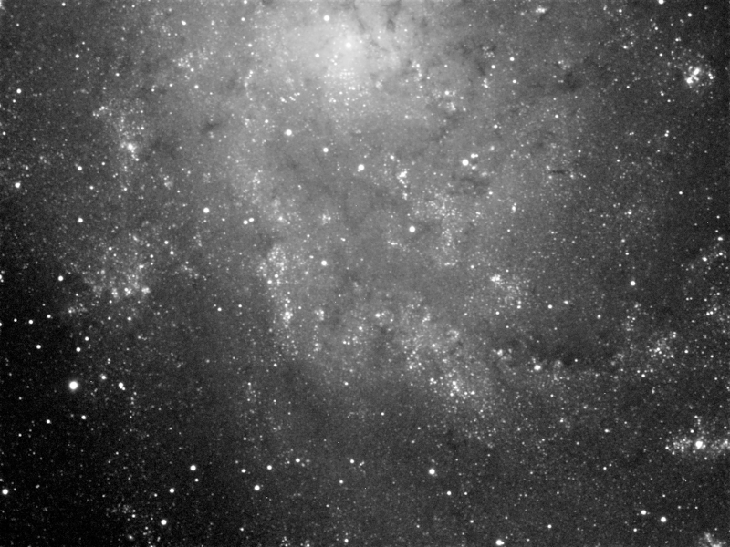 Galaxie M 33 südlicher Teil