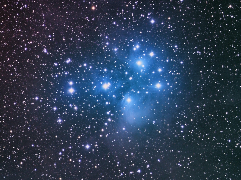 Offener Sternhaufen Messier 45
