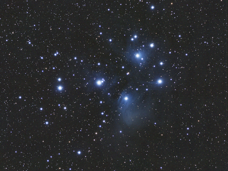 Offener Sternhaufen Messier 45