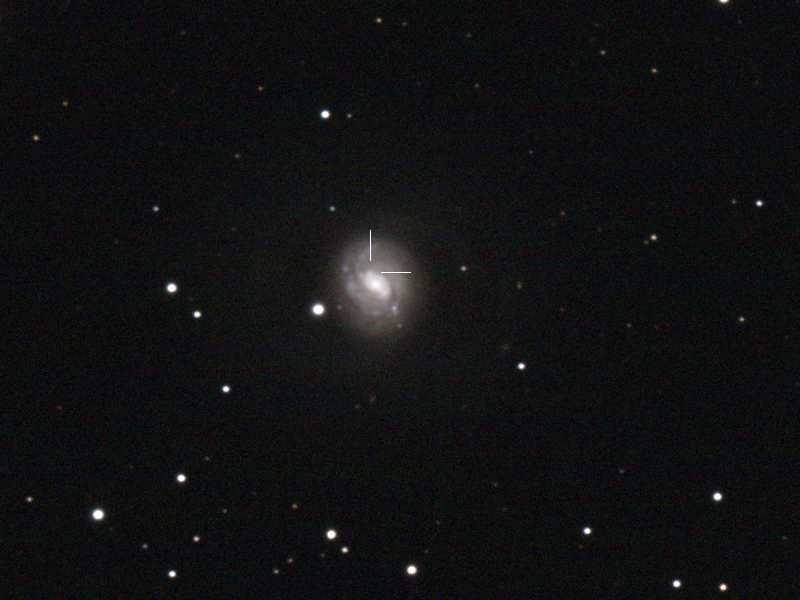 Supernova 2018ivc in M 77 in Cet