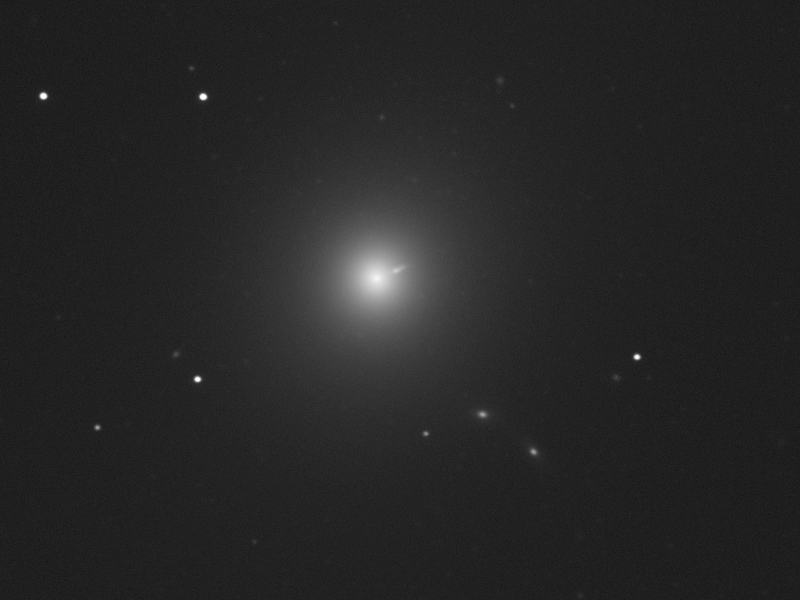 Galaxie M 87 mit Jet