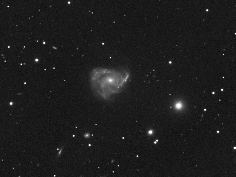 Galaxienpaar NGC 2750 und MCG +4-22-12 in Cnc
