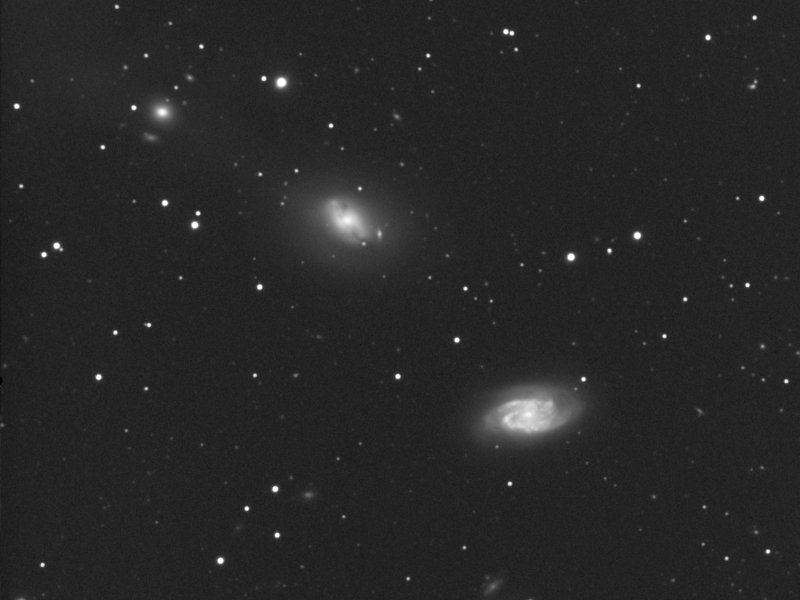 Galaxien NGC 2964 und NGC 2968