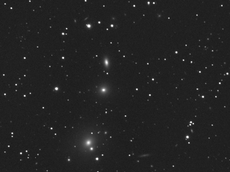 Galaxien NGC379, NGC380, NGC382 und NGC383