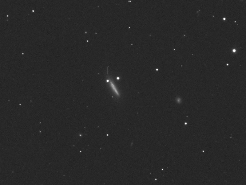 Supernova 2026fvx in NGC&nbsp;4205 in Dra am 17.04.2026