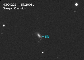 Supernova 2008bn in NGC4226