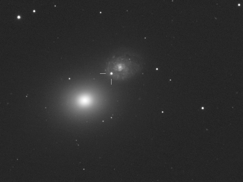 Supernova 2022hrs in NGC 4647 am 21.04.2022