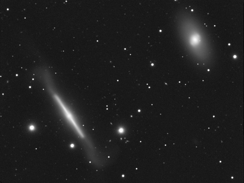Galaxien NGC 4762 und NGC 4754