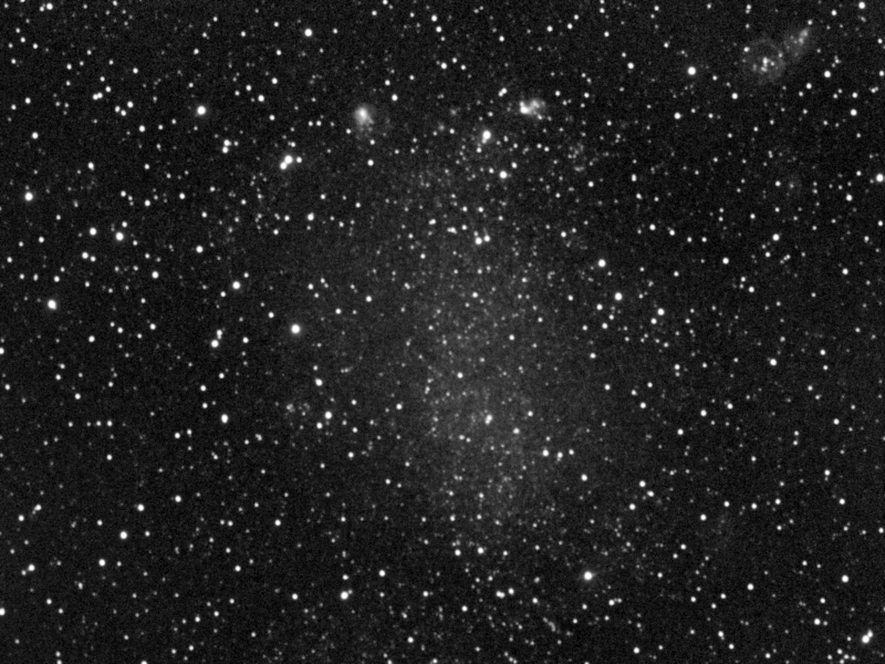 Zwerggalaxie NGC 6822 in Sgr (Barnards Galaxie)