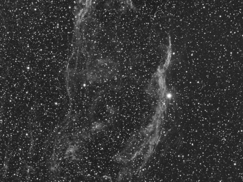 Cirrusnebel NGC 6960 in Cyg