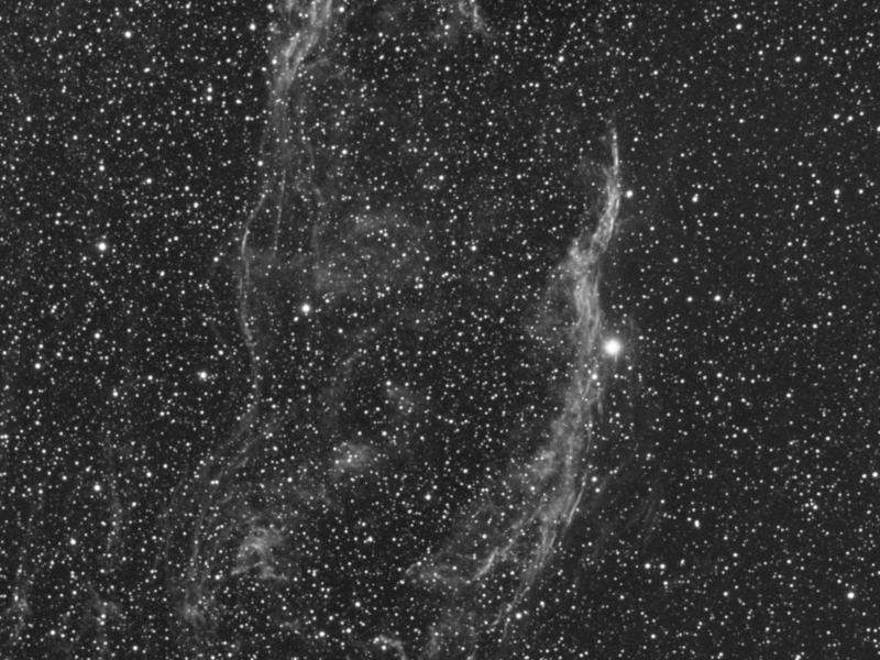 Cirrusnebel NGC 6960 in Cyg