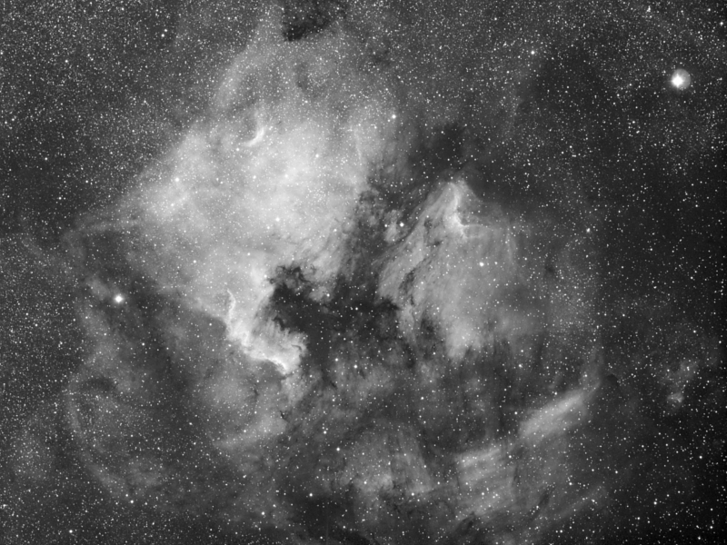 Nordamerika- und Pelikannebel NGC7000 und IC5070