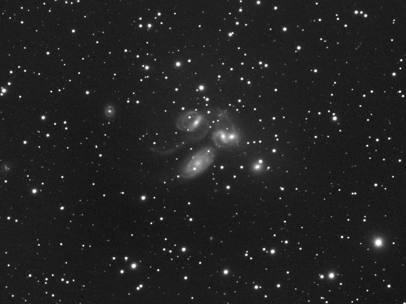 Galaxienhaufen Stephans Quintett