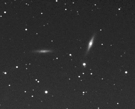 Galaxien NGC7332 und NGC7339