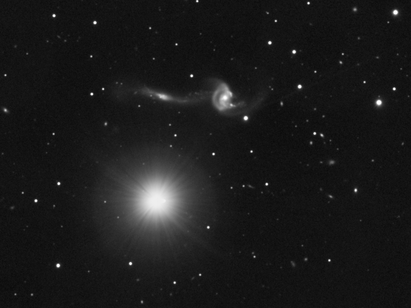Wechselwirkende Galaxien NGC7714 und NGC7715