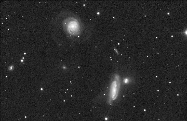 Galaxien NGC7769, NGC7770, NGC7771