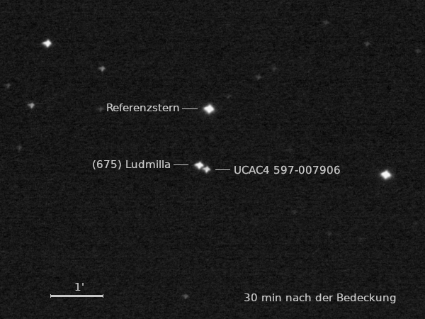 UCAC4 597-007906 und Umgebungssterne