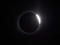 Diamond ring, shortly after totality C3 + 13 s