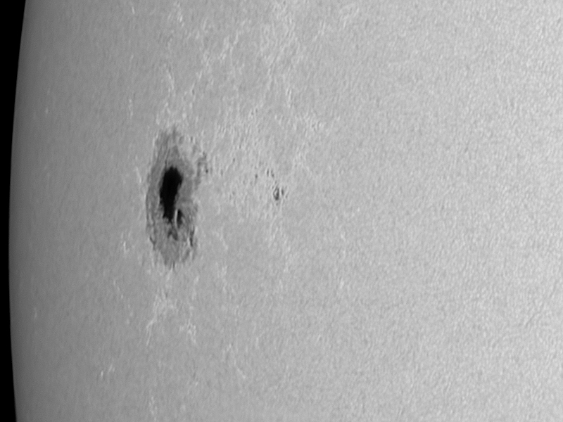 Sonnenfleckengruppe AR 2665 am 16.07.2017