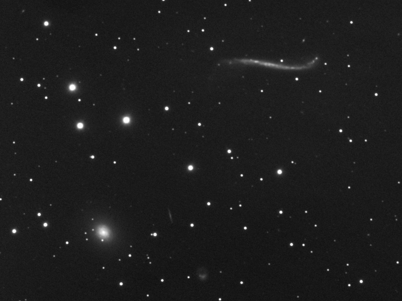 Integralzeichen-Galaxie UGC 3697