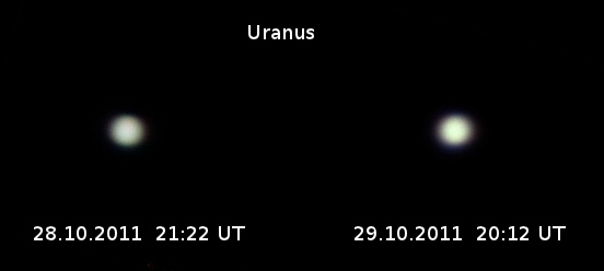 Uranus am 28.10.2011