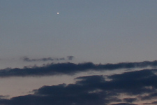 Venus und Merkur am 20.05.2020 21:37 Uhr MESZ