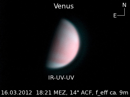 Venus am 16.03.2012